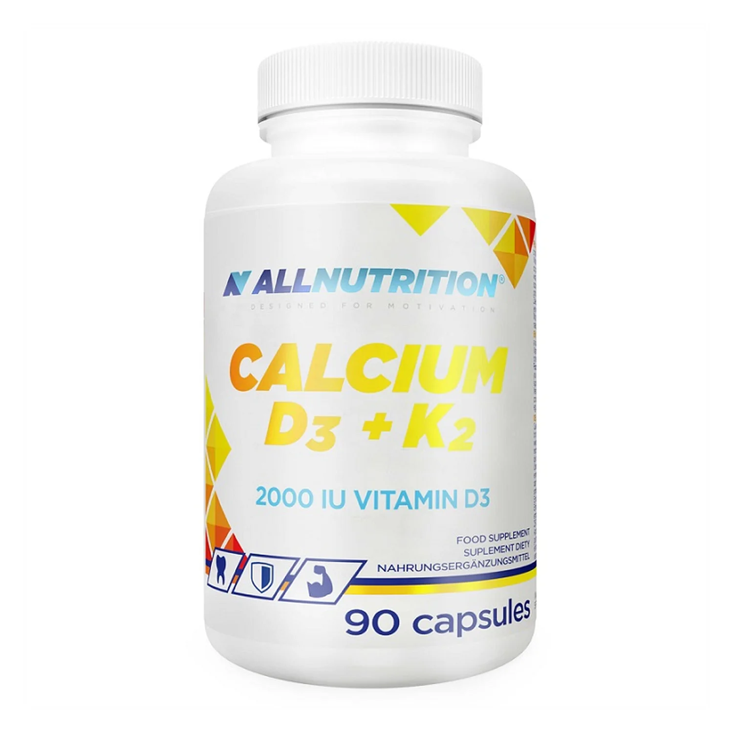 Allnutrition Calcium D3 + K2 - 90 caps