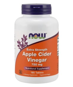 Apple Cider Vinegar, 750mg Extra Strength - 180 tablets