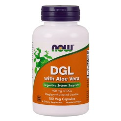 NOW Foods DGL with Aloe Vera - 100 vcaps