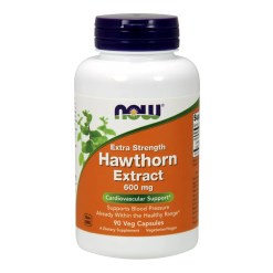 Hawthorn Extract, 600mg Extra Strength - 90 vcaps