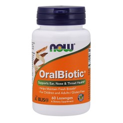 NOW Foods OralBiotic - 60 lozenges
