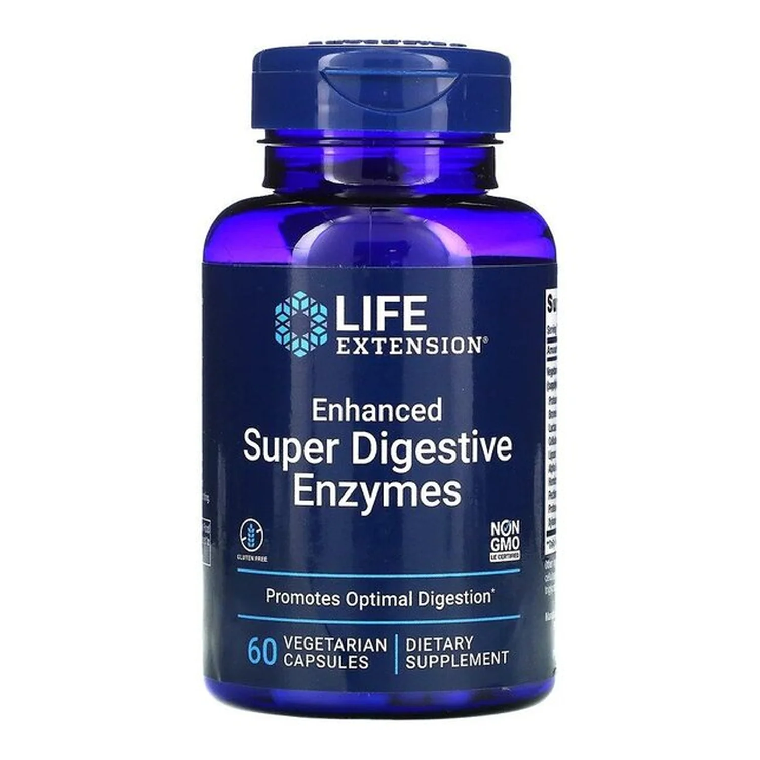 Life Extension Enhanced Super Digestive Enzymes and Probiotics - 60 vcaps