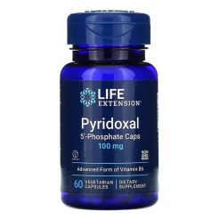 Life Extension Pyridoxal 5'-Phosphate Caps, 100mg - 60 vcaps