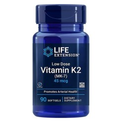 Life Extension Low Dose Vitamin K2 (MK-7), 45mcg - 90 softgels