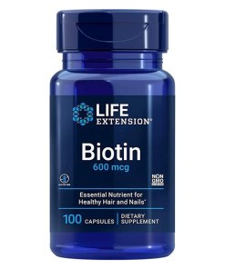 Biotin, 600mcg - 100 caps