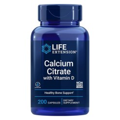 Calcium Citrate with Vitamin D - 200 vcaps