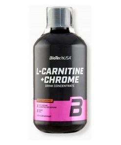L-Carnitine + Chrome, Orange - 500 ml.