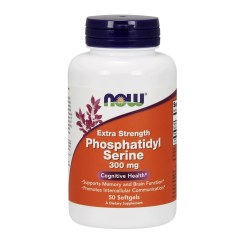 NOW Foods Phosphatidyl Serine, 300mg Extra Strength - 50 softgels