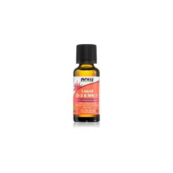 NOW Foods Liquid D-3 & MK-7, Mint - 30 ml.