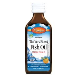 The Very Finest Fish Oil, Natural Orange - 200 ml.