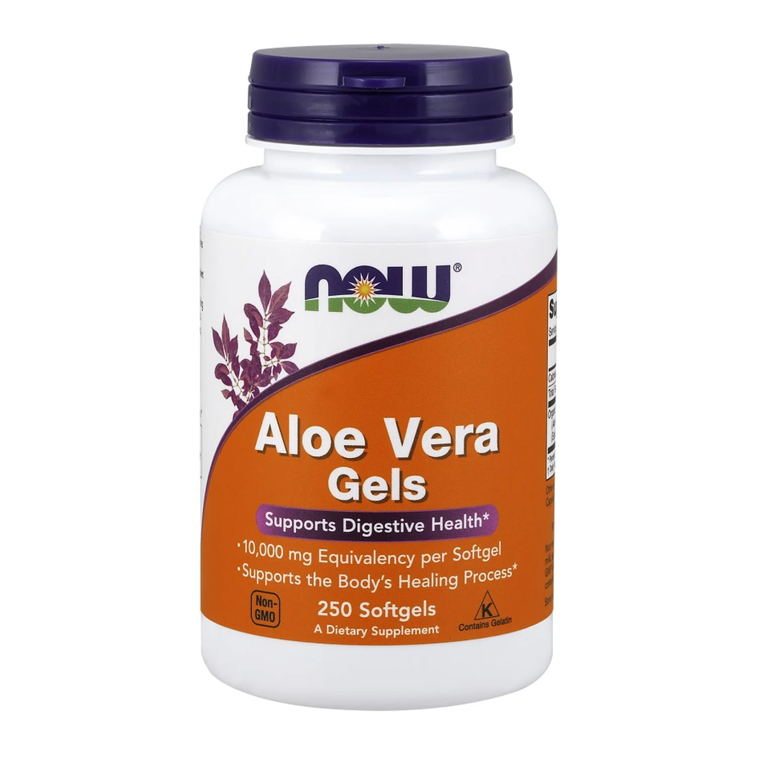 NOW Foods Aloe Vera Gels - 250 softgels