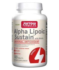 Alpha Lipoic Sustain with Biotin - 120 tablets