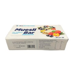 Muesli Bar + L-Carnitine, Yoghurt & Acerola - 32 bars