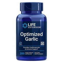 Life Extension Optimized Garlic - 200 vcaps
