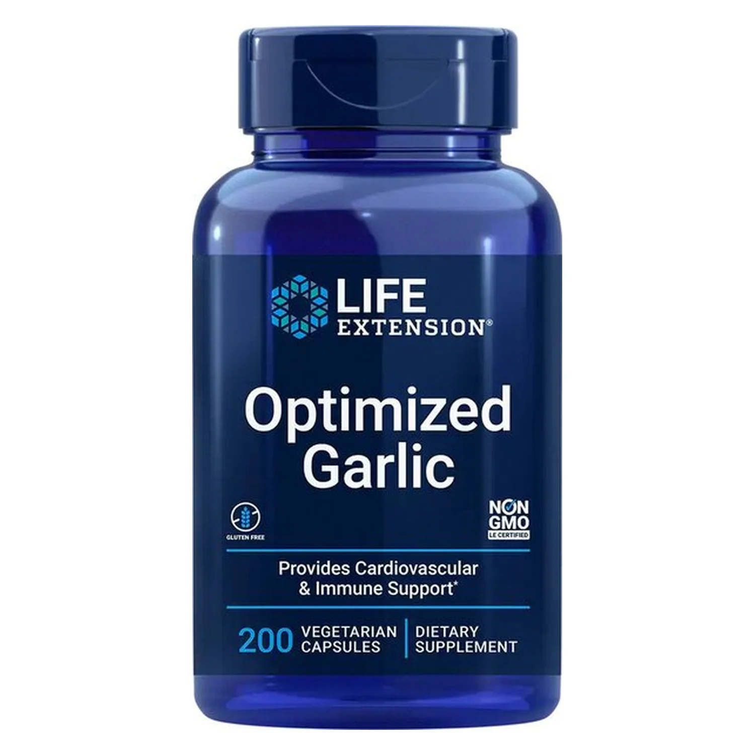 Life Extension Optimized Garlic - 200 vcaps