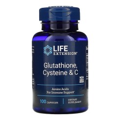 Glutathione, Cysteine & C - 100 caps