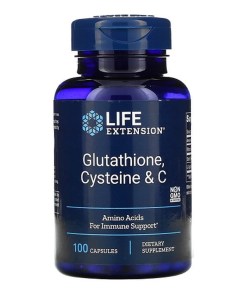 Glutathione, Cysteine & C - 100 caps