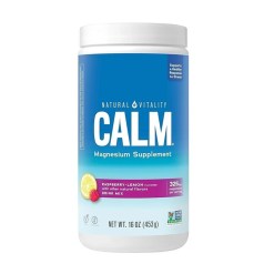 Natural Vitality Natural Calm, Raspberry Lemon - 453 grams