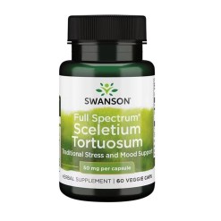 Swanson Full Spectrum Sceletium Tortuosum, 50mg - 60 vcaps