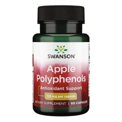 Swanson Apple Polyphenols, 125mg - 60 caps