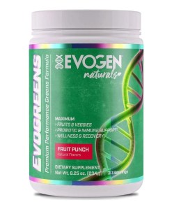 Evogreens Naturals, Fruit Punch - 234 grams