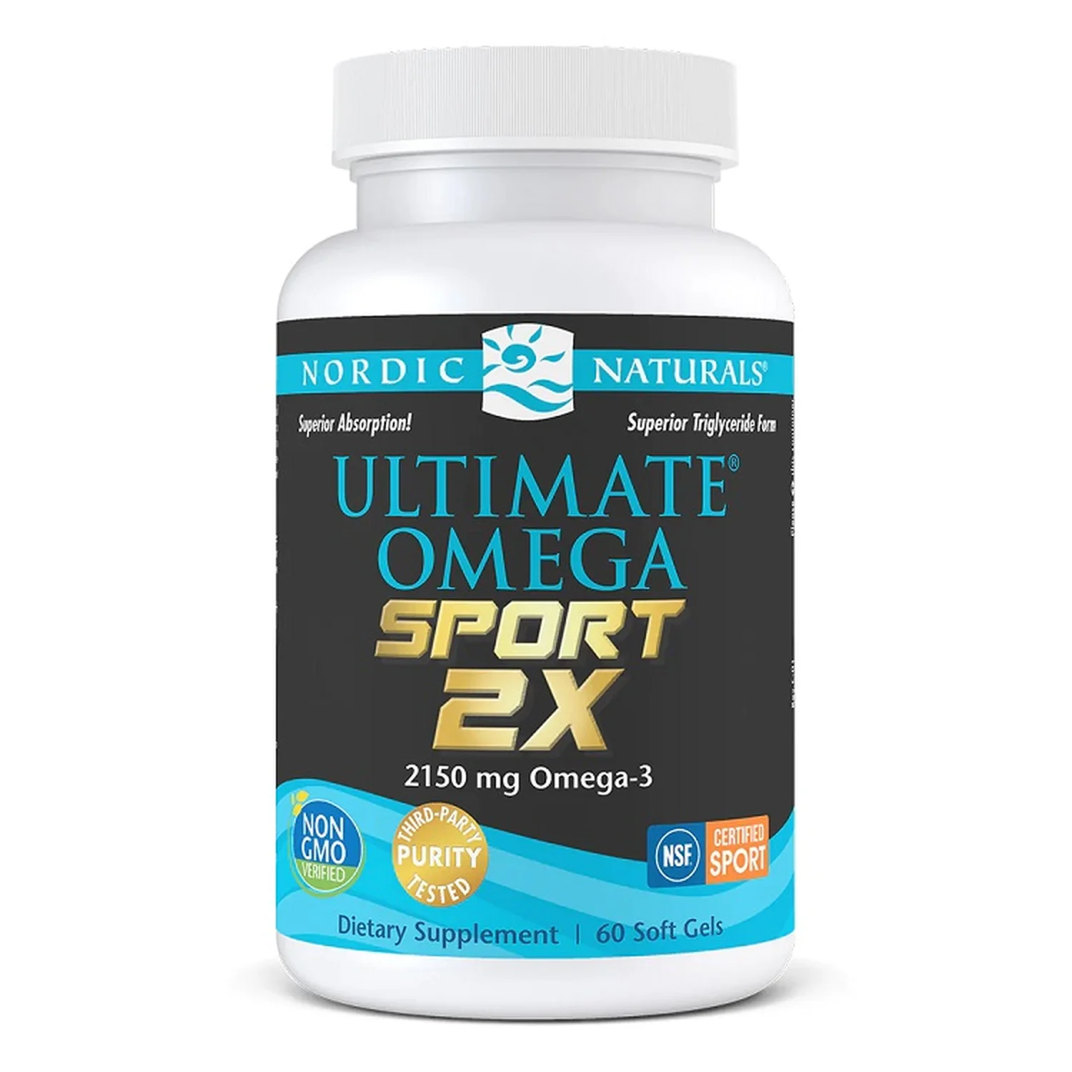 Nordic Naturals Ultimate Omega 2X Sport, 2150mg - 60 softgels