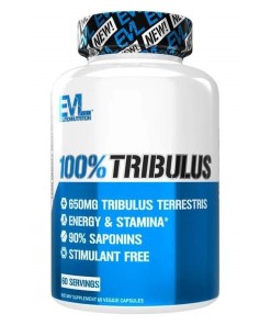100% Tribulus, 650mg - 60 vcaps
