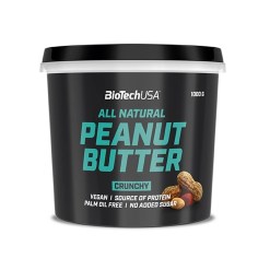 BioTechUSA Peanut Butter, Crunchy - 1000 grams