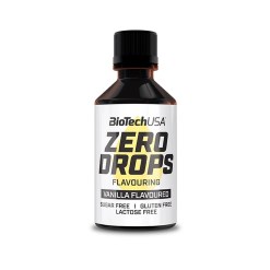 BioTechUSA Zero Drops, Vanilla - 50 ml.