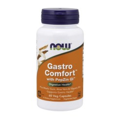 NOW Foods Gastro Comfort with PepZin GI - 60 vcaps