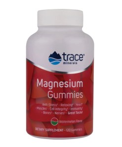 Magnesium Gummies, Watermelon - 120 gummies