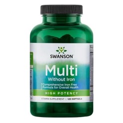 Swanson Multi Without Iron - 120 softgels