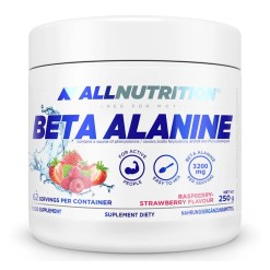 Allnutrition Beta Alanine, Raspberry Strawberry - 250 grams
