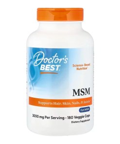 MSM with OptiMSM, 3000mg - 180 vcaps