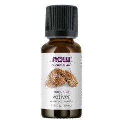 NOW Foods Essential Oil, Vetiver Oil - 10 ml.