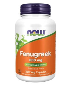 Fenugreek, 500mg - 250 vcaps