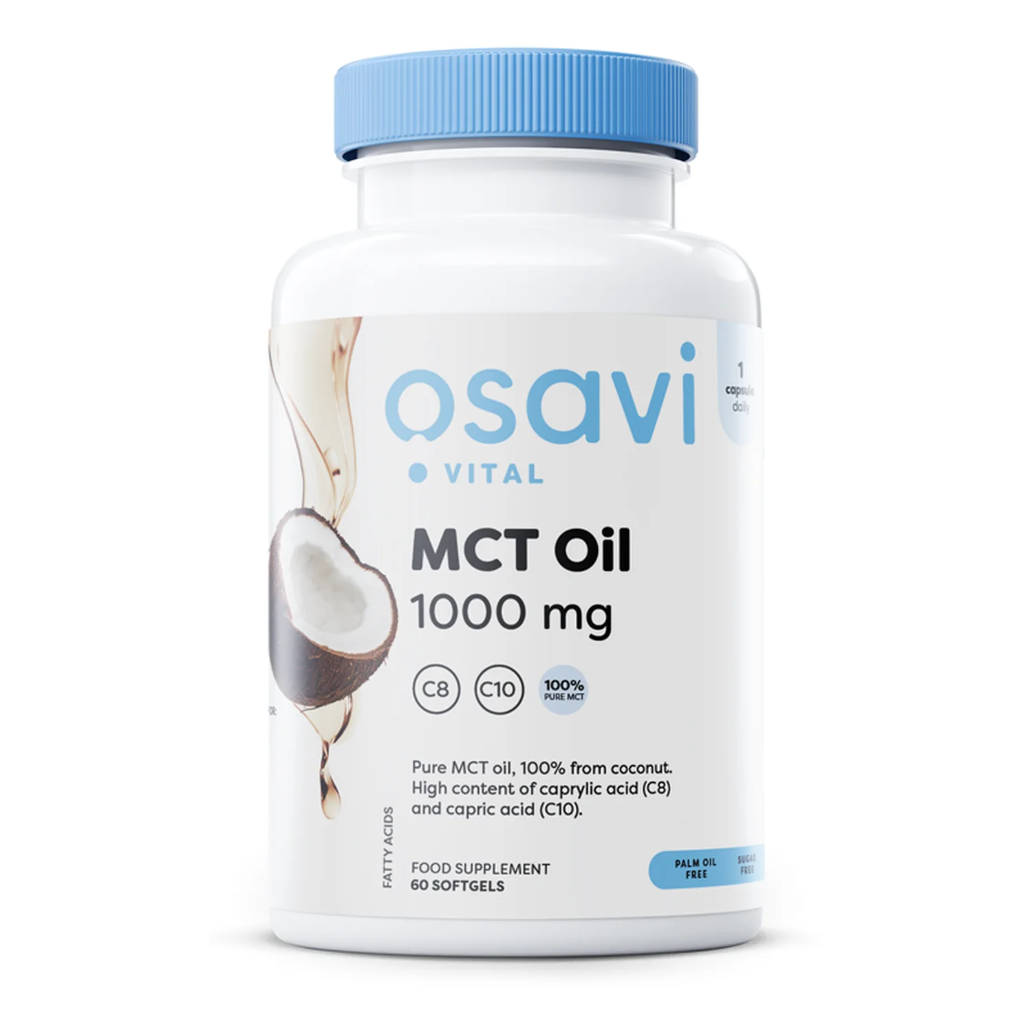 MCT Oil, 1000mg - 60 softgels