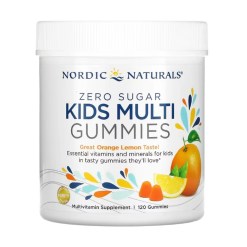 Nordic Naturals Kids Multi Zero Sugar, Orange Lemon - 120 gummies