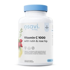 Osavi Vitamin C1000 with Rutin & Rose Hip - 120 vegan caps