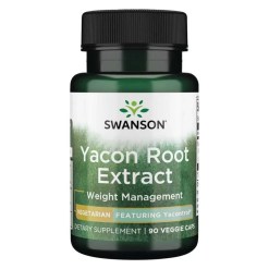 Swanson Yacon Root Extract, 100mg - 90 vcaps