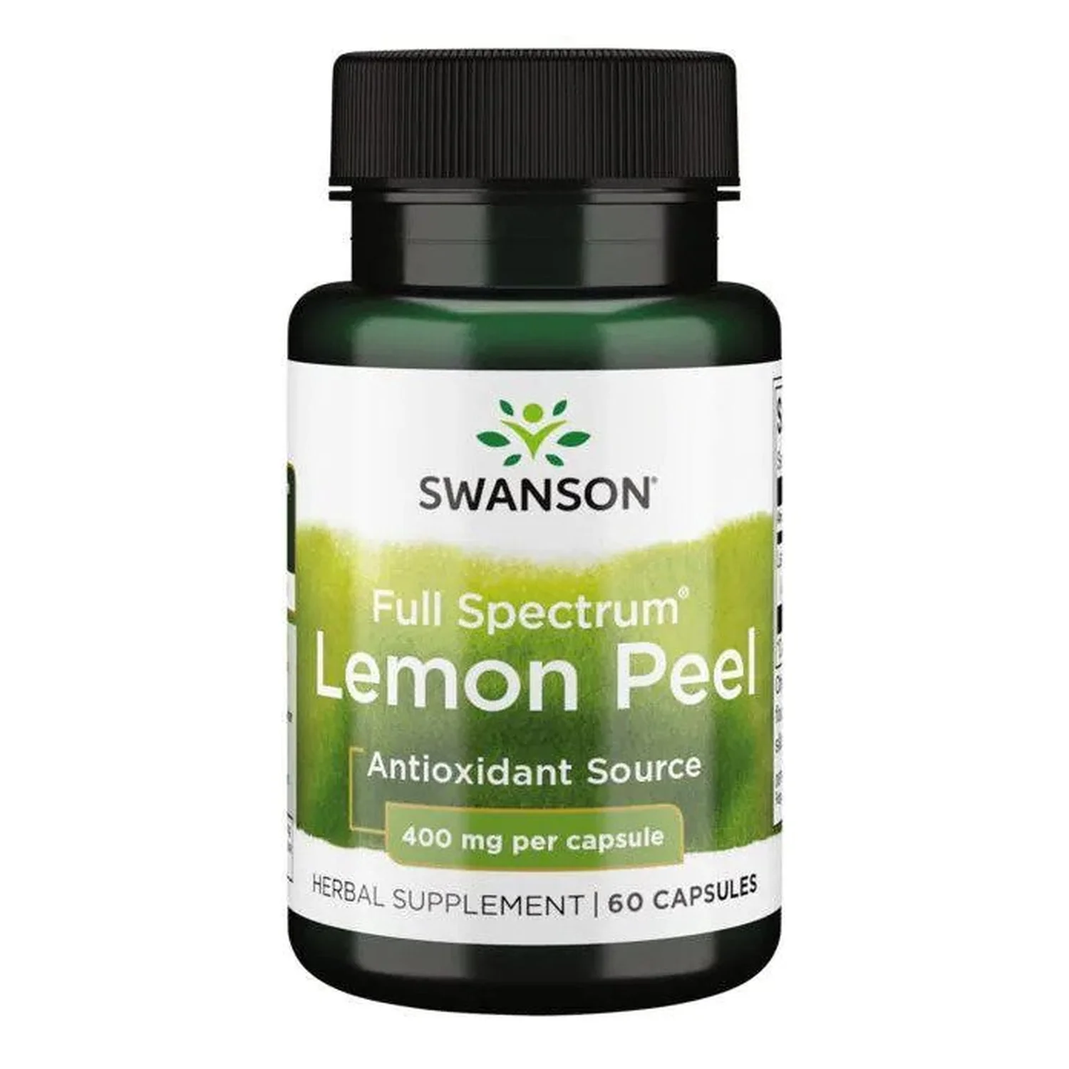 Swanson Full Spectrum Lemon Peel, 400mg - 60 caps