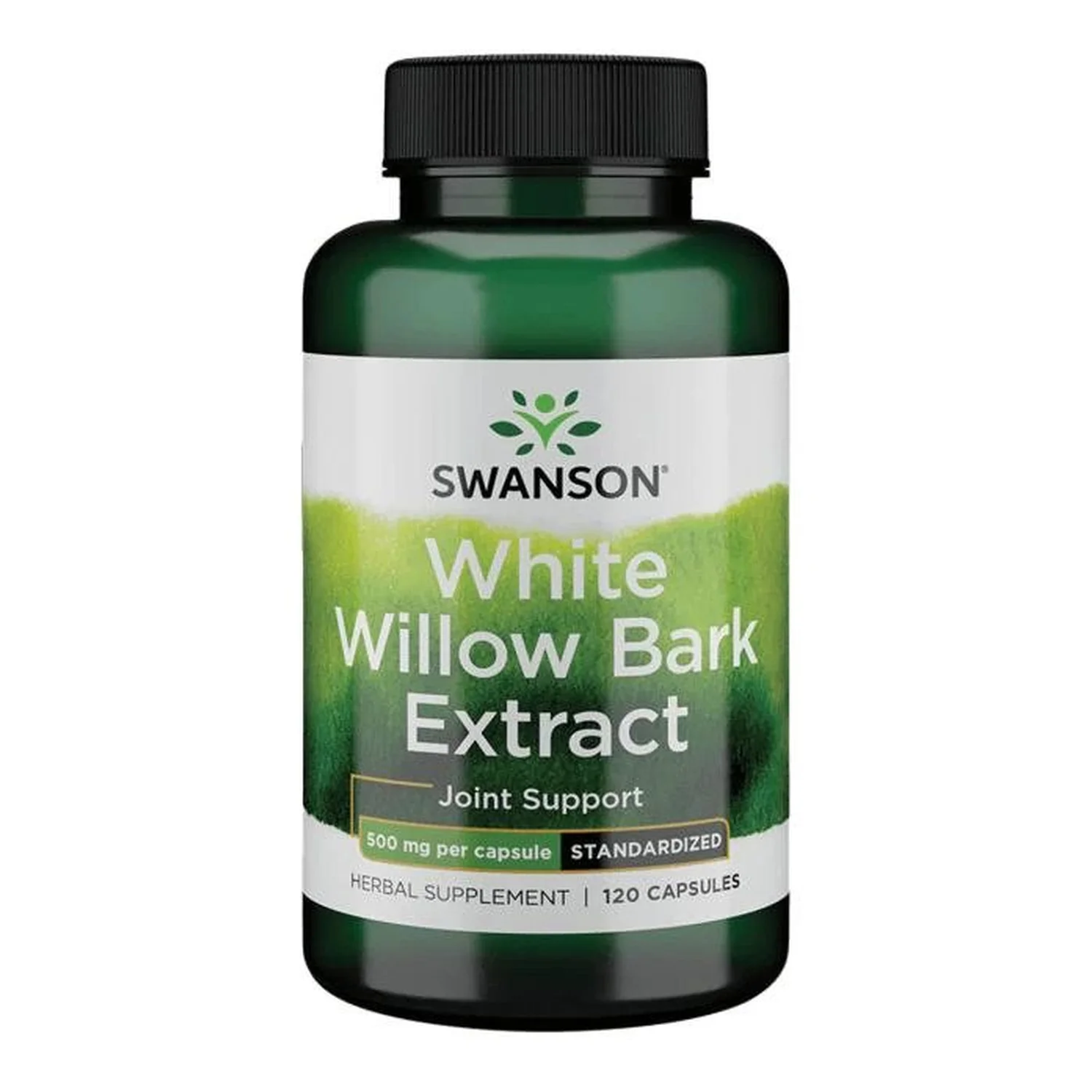 Swanson White Willow Bark Extract, 500mg - 120 caps