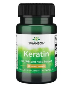 Keratin, 50mg - 60 caps