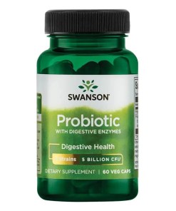 Probiotic with Digestive Enzymes - 60 vcaps
