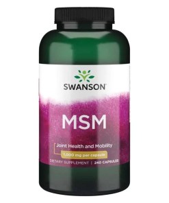MSM, 1000mg - 240 caps