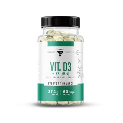 Trec Nutrition Vit D3 + K2 MK-7 - 60 caps