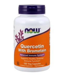 Quercetin with Bromelain - 120 vcaps