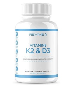 Vitamins K2 + D3 - 60 vcaps