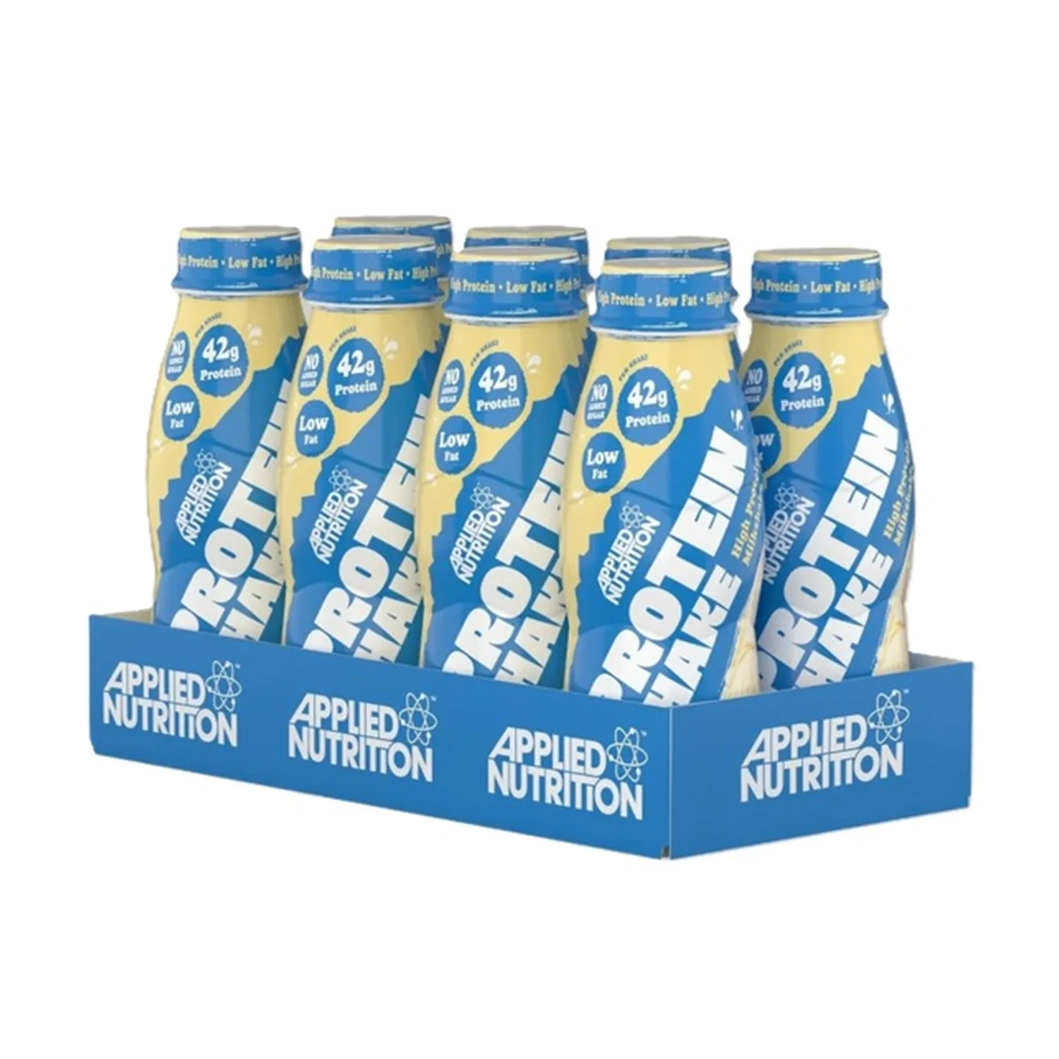 High Protein Shake, Vanilla Ice Cream - 8 x 500 ml.