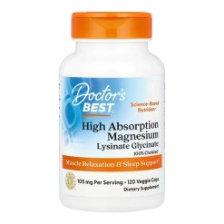High Absorption Magnesium, 105mg - 120 vcaps